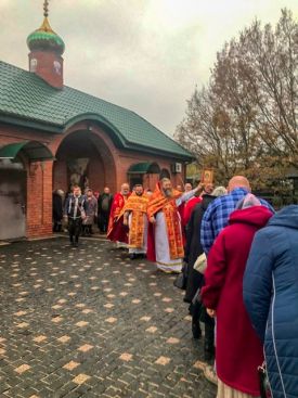 Встреча иконы святой мученицы Виктории Кордубския