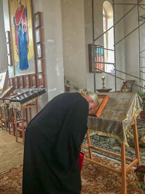 Встреча иконы святой мученицы Виктории Кордубския