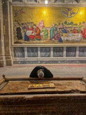 Освящение икон на Святой Земле для нашего храма