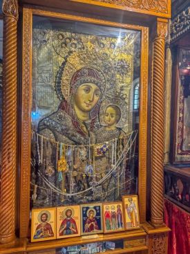 Освящение икон на Святой Земле для нашего храма