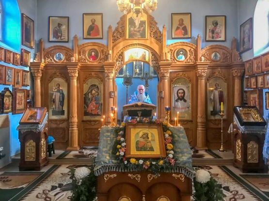 Седьмая годовщина празднования чудотворной иконе Божией Матери «Отчаянных единая Надежда»