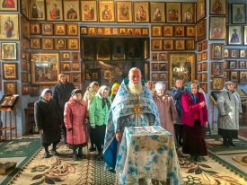 Седьмая годовщина празднования чудотворной иконе Божией Матери «Отчаянных единая Надежда»