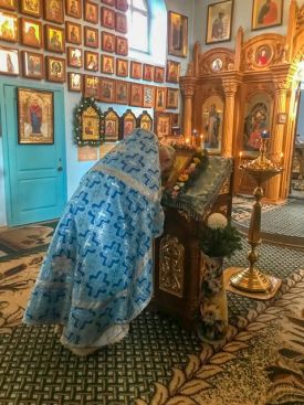 Седьмая годовщина празднования чудотворной иконе Божией Матери «Отчаянных единая Надежда»