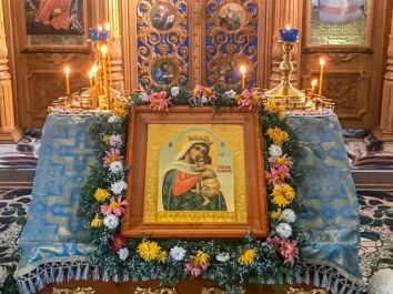 Седьмая годовщина празднования чудотворной иконе Божией Матери «Отчаянных единая Надежда»