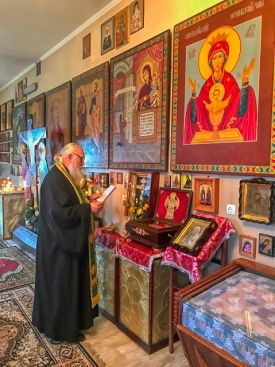 День чествования иконы Божией Матери «В скорбех и печалех утешение» и памяти святого преподобного Алексия Карпаторусского