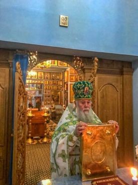 Божественная литургия в день памяти преподобного Стилиана Пафлагонского