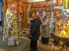 Божественная литургия в день памяти преподобного Стилиана Пафлагонского