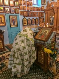 Божественная литургия в день памяти преподобного Стилиана Пафлагонского