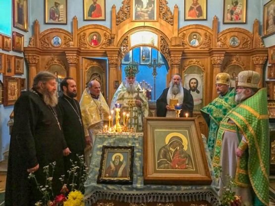 Божественная литургия в день памяти преподобного Стилиана Пафлагонского