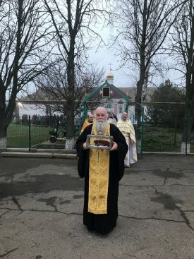 Божественная литургия в Свято-Георгиевском храме