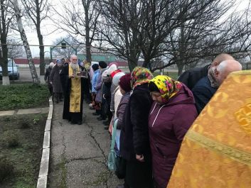 Божественная литургия в Свято-Георгиевском храме