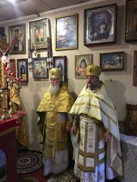 Божественная литургия в Свято-Георгиевском храме