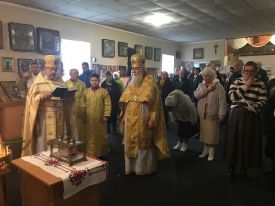 Божественная литургия в Свято-Георгиевском храме