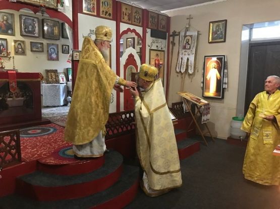 Божественная литургия в Свято-Георгиевском храме