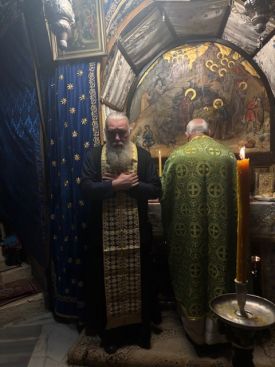 Освящение икон для нашего храма