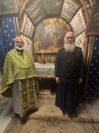 Освящение икон для нашего храма