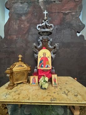 Освящение икон для нашего храма