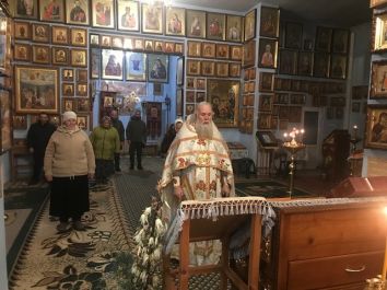 Божественная литургия в новогоднюю ночь