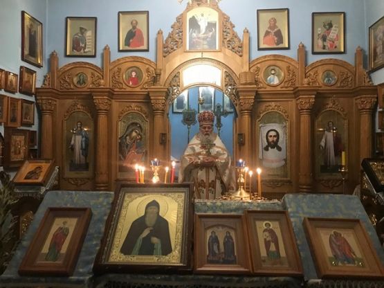 Божественная литургия в новогоднюю ночь