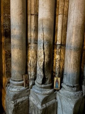 Освящение икон на Святой Земле для нашего храма