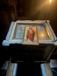 Освящение икон на Святой Земле для нашего храма