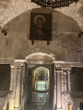 Освящение икон на Святой Земле для нашего храма