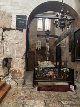 Освящение икон на Святой Земле для нашего храма