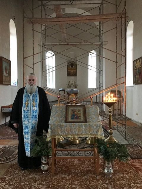 Встреча иконы Божией Матери Агиосоритисса (Заступница)