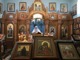 Божественная литургия в Прощеное воскресенье