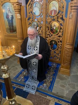 Богослужения в третий день Великого поста