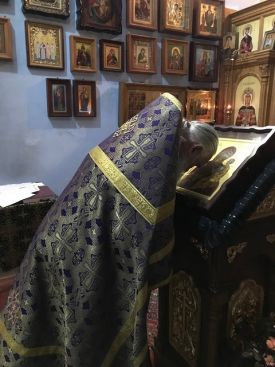 Ночная Литургия Преждеосвященных Даров