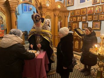 Богослужения в пятый день Великого поста