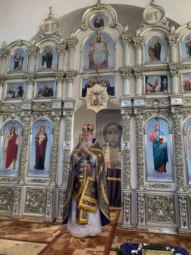 Литургия Преждеосвященных Даров в храме Рождества Иоанна Предтечи