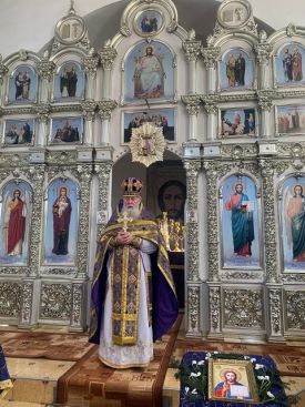 Литургия Преждеосвященных Даров в храме Рождества Иоанна Предтечи