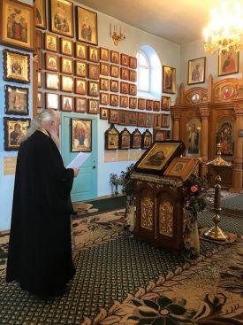 Литургия Преждеосвященных Даров в храме Рождества Иоанна Предтечи