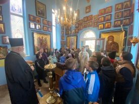 Учащиеся и педагоги Асканийской и Хлебодаровской школ посетили храмовый комплекс