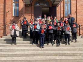 Учащиеся и педагоги Асканийской и Хлебодаровской школ посетили храмовый комплекс