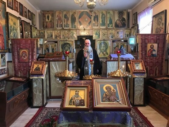 Молебен у святынь