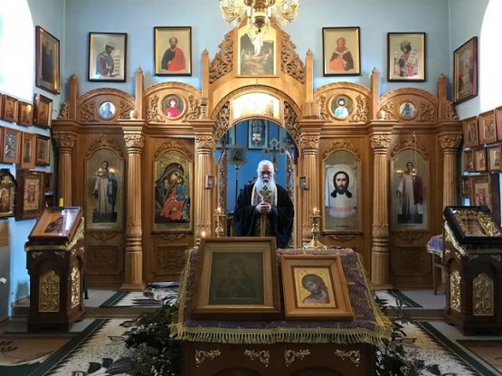 Молебен перед иконой Божией Матери «Феодоровская»