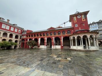 Освящение икон на Святой Горе Афон для нашего храма