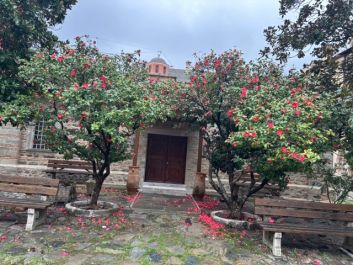 Освящение икон на Святой Горе Афон для нашего храма