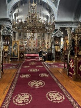 Освящение икон на Святой Горе Афон для нашего храма