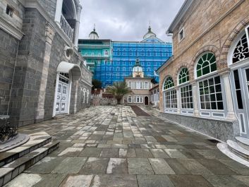 Освящение икон на Святой Горе Афон для нашего храма