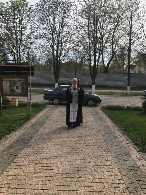 Благодатный огонь в Аскании-Нова!