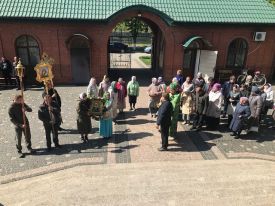 Престольный праздник святой блаженной Матроны
