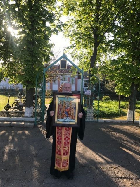 Архиерейская служба в Георгиевском храме п. Чаплинка