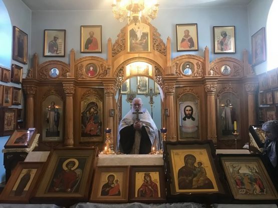 Молебен у святынь