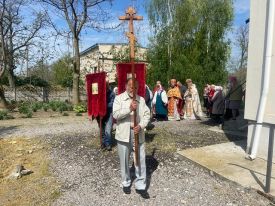 Божественная литургия в с. Надеждовка