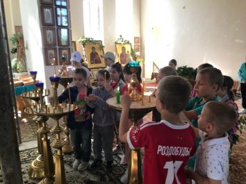 Учащиеся и педагоги Асканийской школы посетили храмовый комплекс