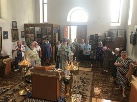 Божественная литургия в Иоанно-Предтеченском храме